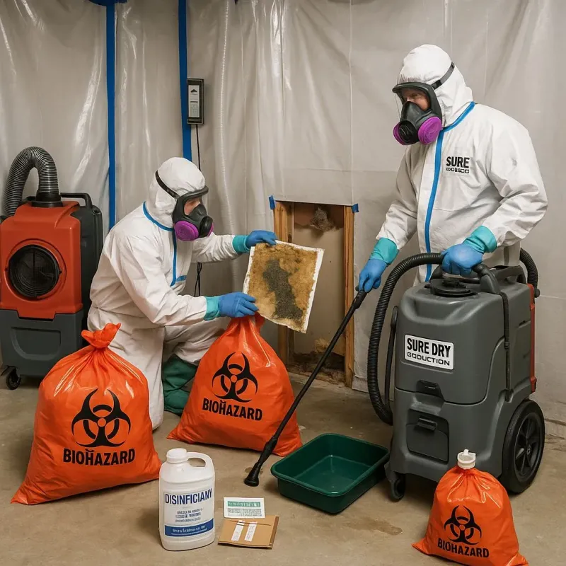Contaminated Water Handling Protocols process in Chester, GA